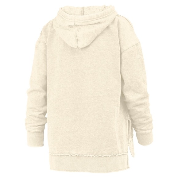 Women's Pressbox Cream LSU Tigers Marni Pullover Hoodie Size L Retail $74.99 - Picture 3 of 3